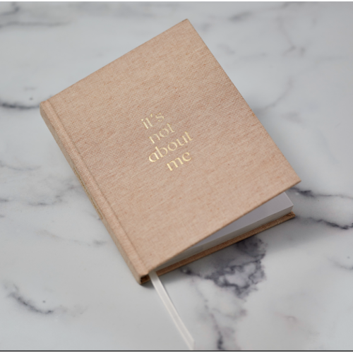 "It’s not about me" devotional guide + journal By Melissa Ingram