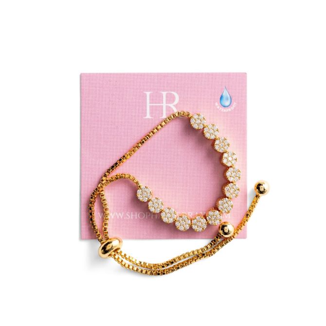 Honeycomb Bracelet - Gold