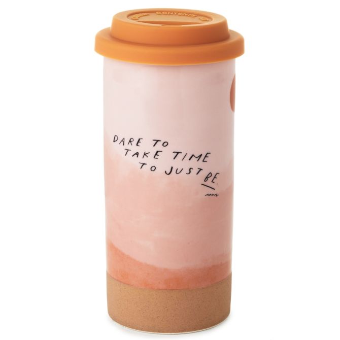 Morgan Harper Nichols Dare to Take Time Ceramic Travel Mug, 10 oz.