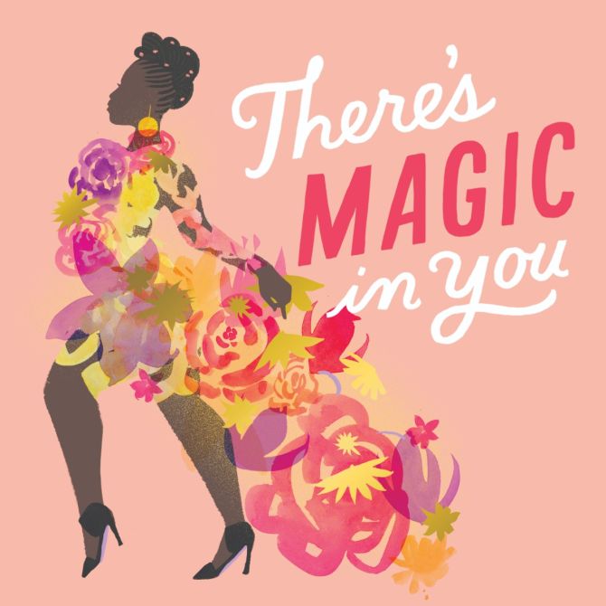There is Magic in You Art Print, 12x12