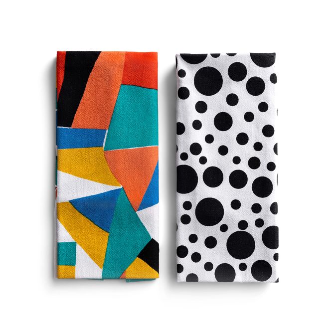 Eco-Friendly Fabric Gift Wrap, Set of 2
