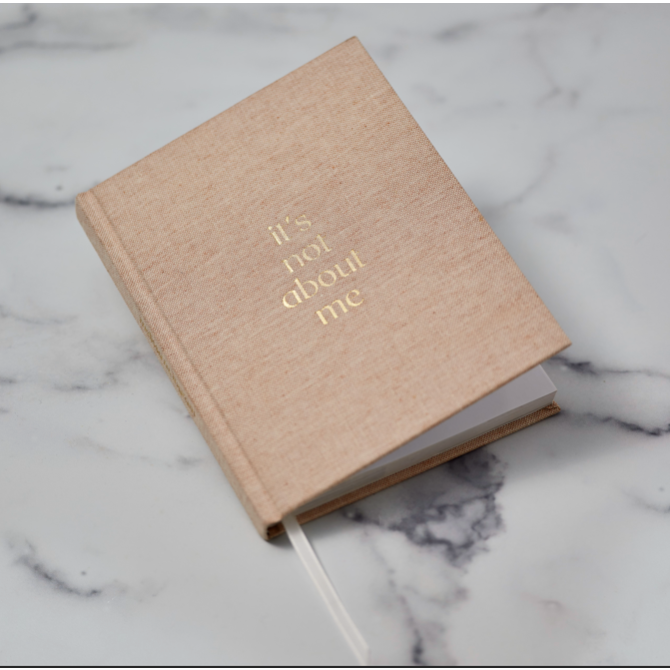"It’s not about me" devotional guide + journal By Melissa Ingram