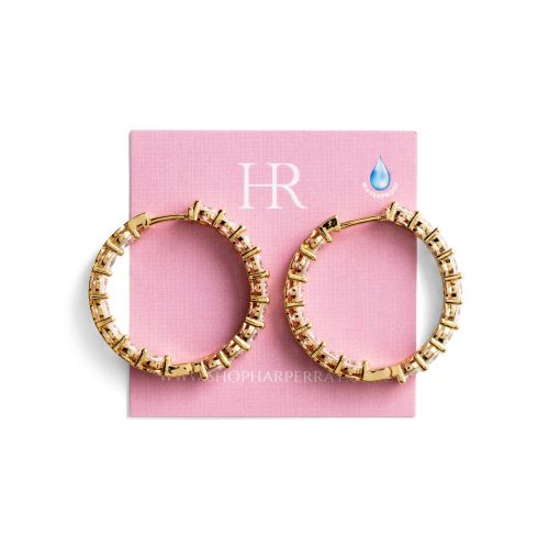 Glam Mini Hoops - Gold